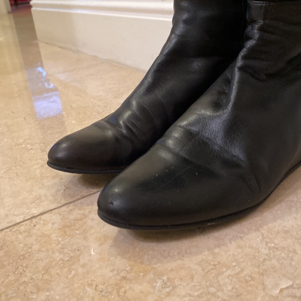 Stuart Weitzman Mainline Hidden Wedge Over Knee B… - image 3